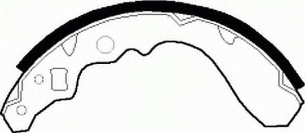 FERODO FSB328 Brake Shoe Set